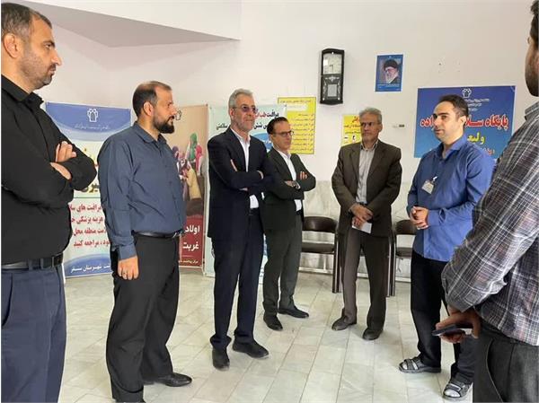 بازدید معاون بهداشتی دانشگاه