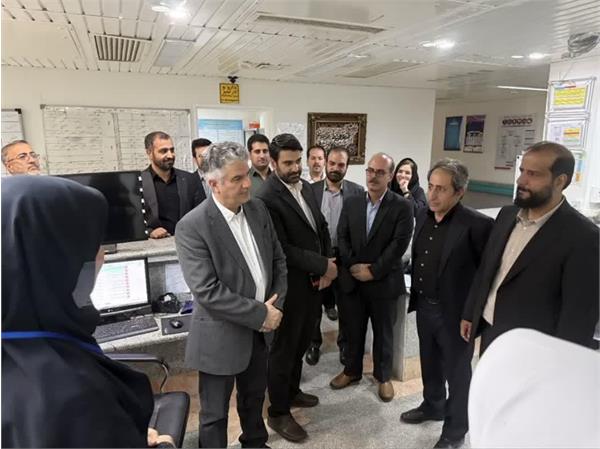 بازدید معاون درمان وزارت بهداشت از بیمارستان امام خمینی (ره) شهرستان سنقر