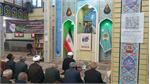 برپایی میز خدمت مراسم نماز جمعه به مناسبت هفته سلامت